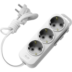 3 metre 3'lü Topraklı Grup Priz