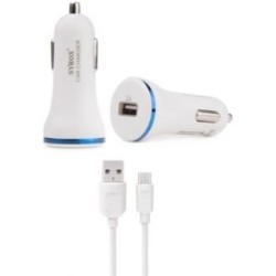 Micro/Usb Araç Tipi Şarj Cihazı ve Kablo 2.0A