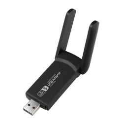 1300 Mbps Çift Antenli 2.4G/5G USB Wifi Aparatı